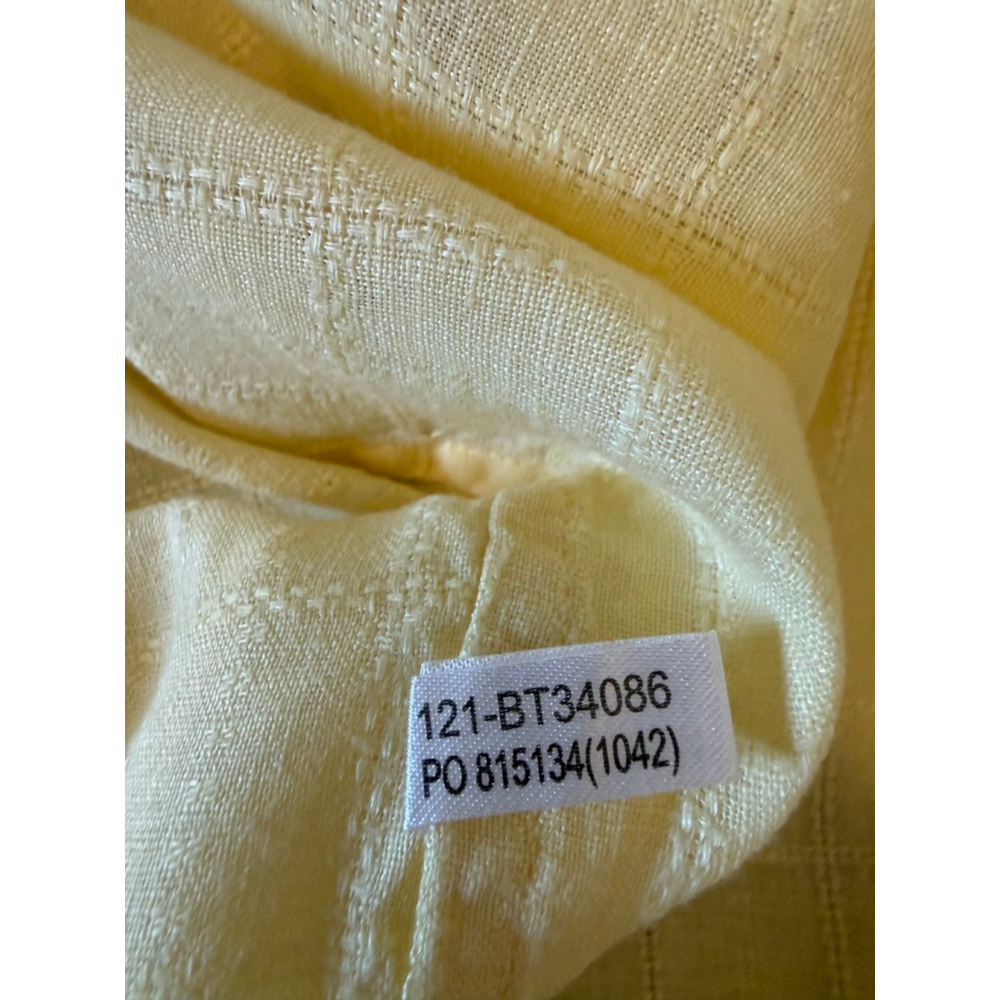 Tommy Bahama men's yellow 100 % linen casual coastal shirt size 2XB - Picture 8 of 10